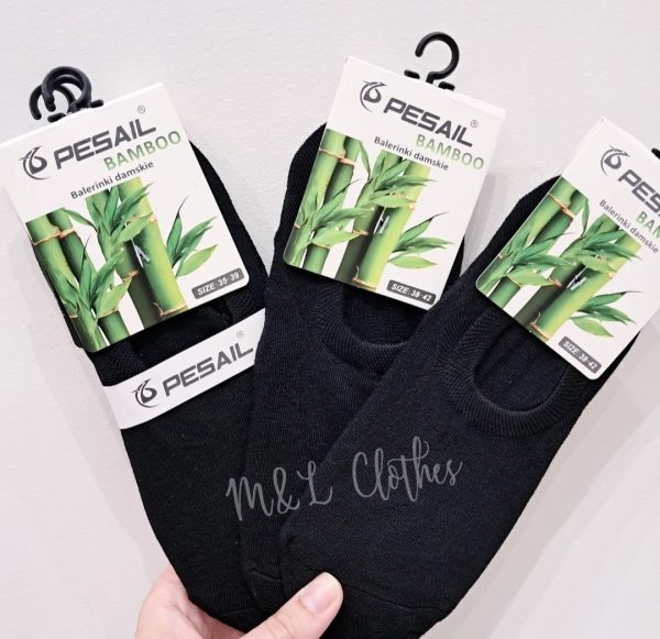 Mustad madalad sokid (3 paari komplektis)